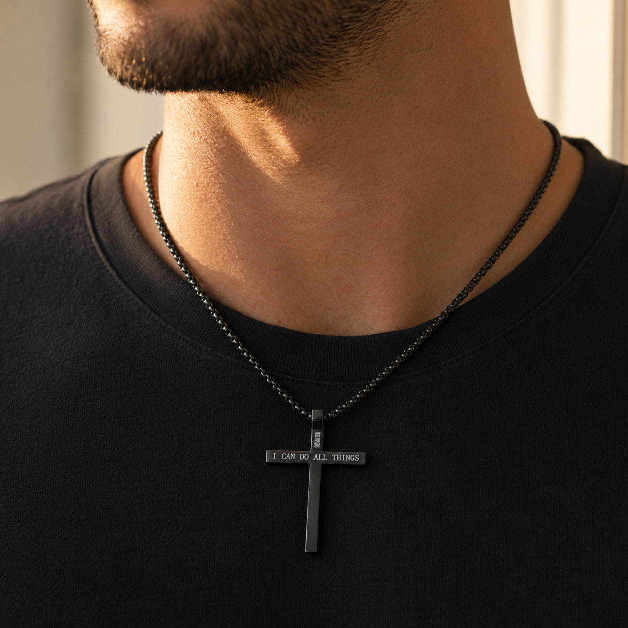 Collar I Can Do All Things | Filipenses 4:13 — model