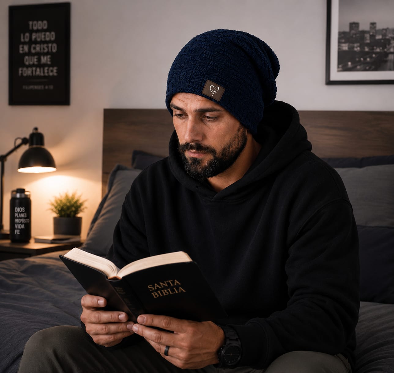 Gorro de Fe — Beanie Urbano Cristiano