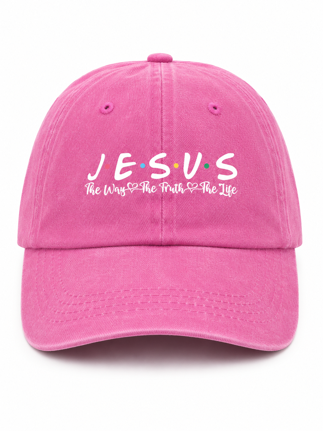 Jockey cristiano rosa claro estampado Jesus The Way The Truth The Life