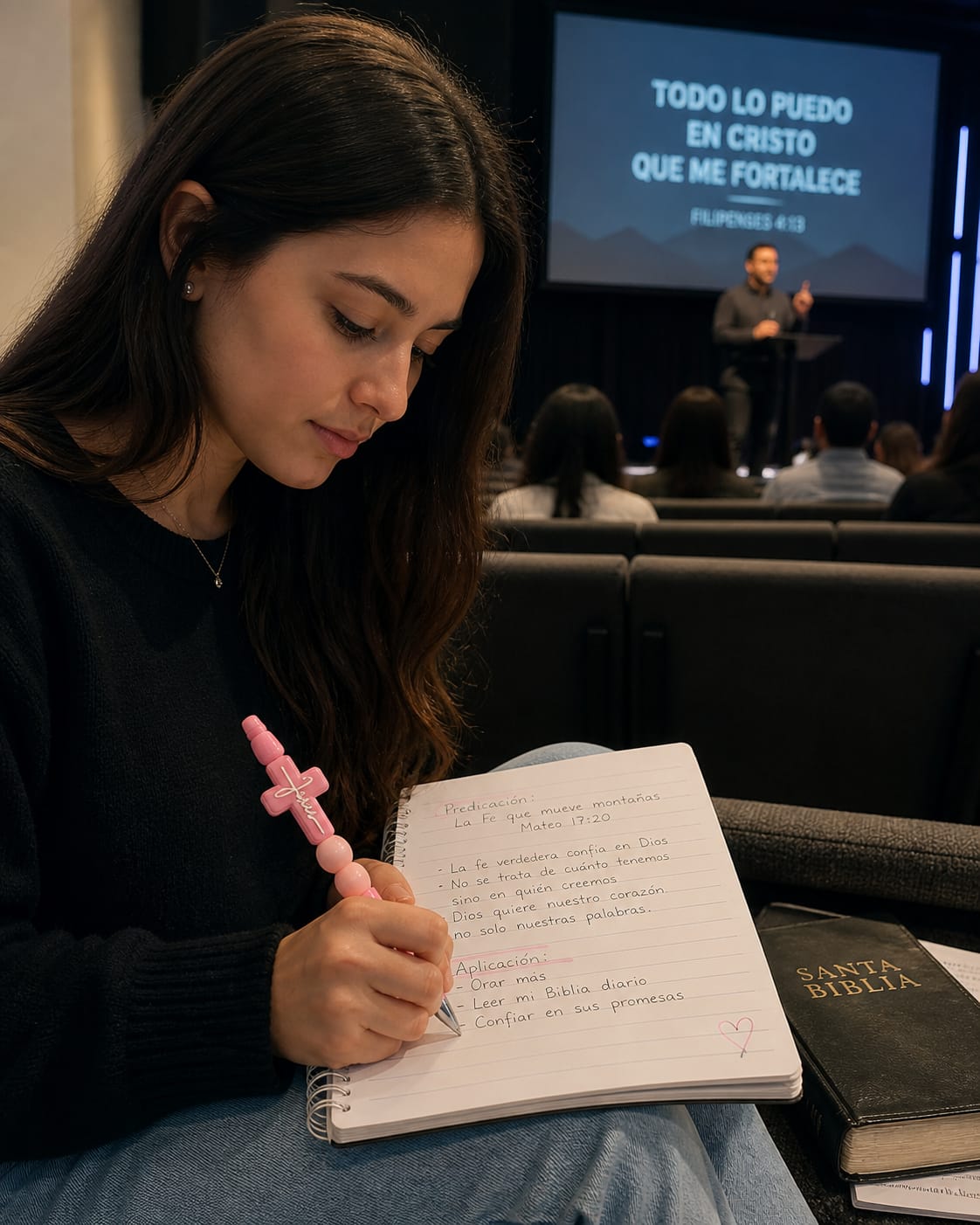 ✨ Bolígrafos Cristianos con Cruz – Escritura con Propósito