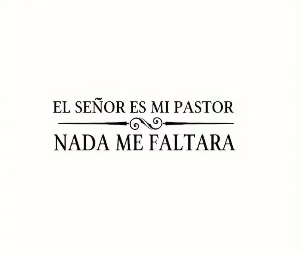 Pegatina El Señor es mi pastor, Salmo 23:1