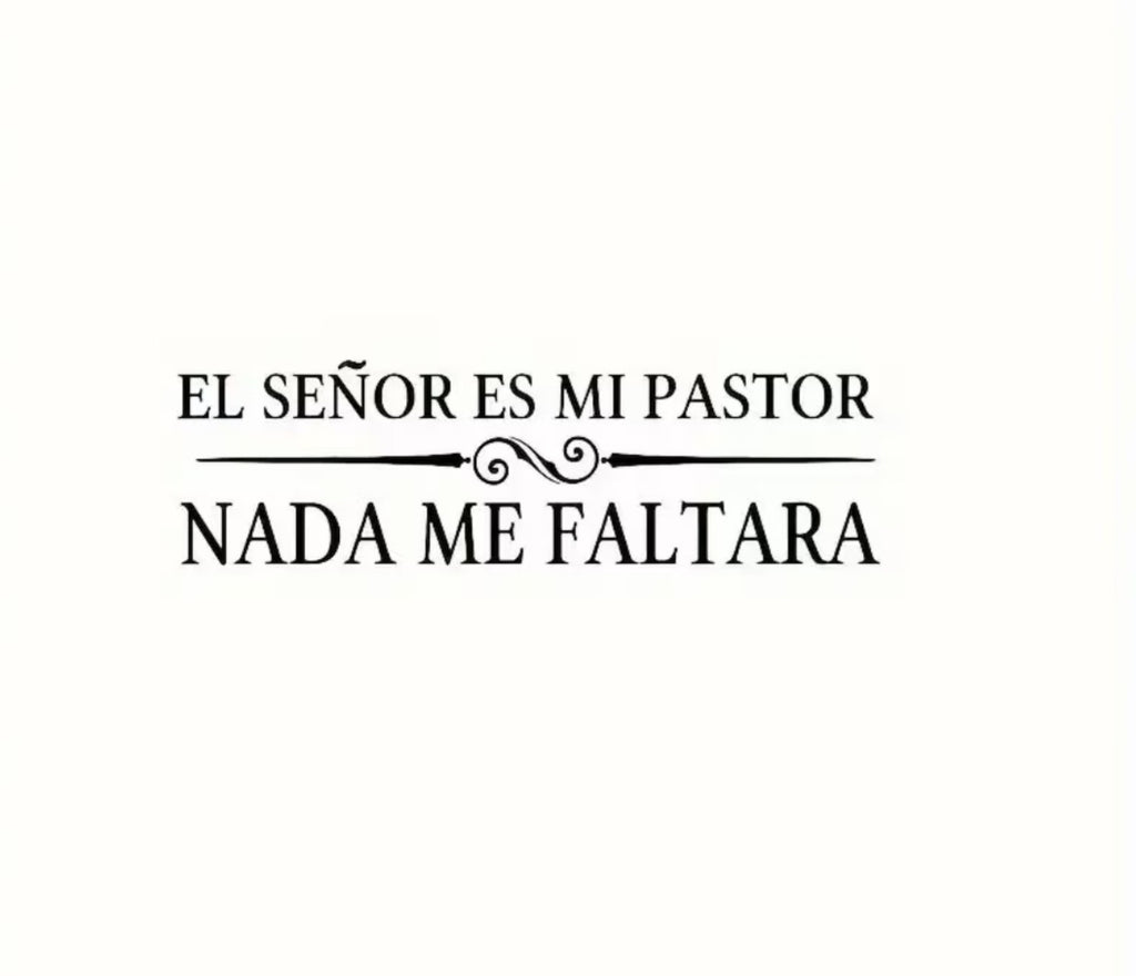 Pegatina El Señor es mi pastor, Salmo 23:1