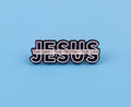 Pin cristiano JESUS The Way The Truth The Life negro y blanco