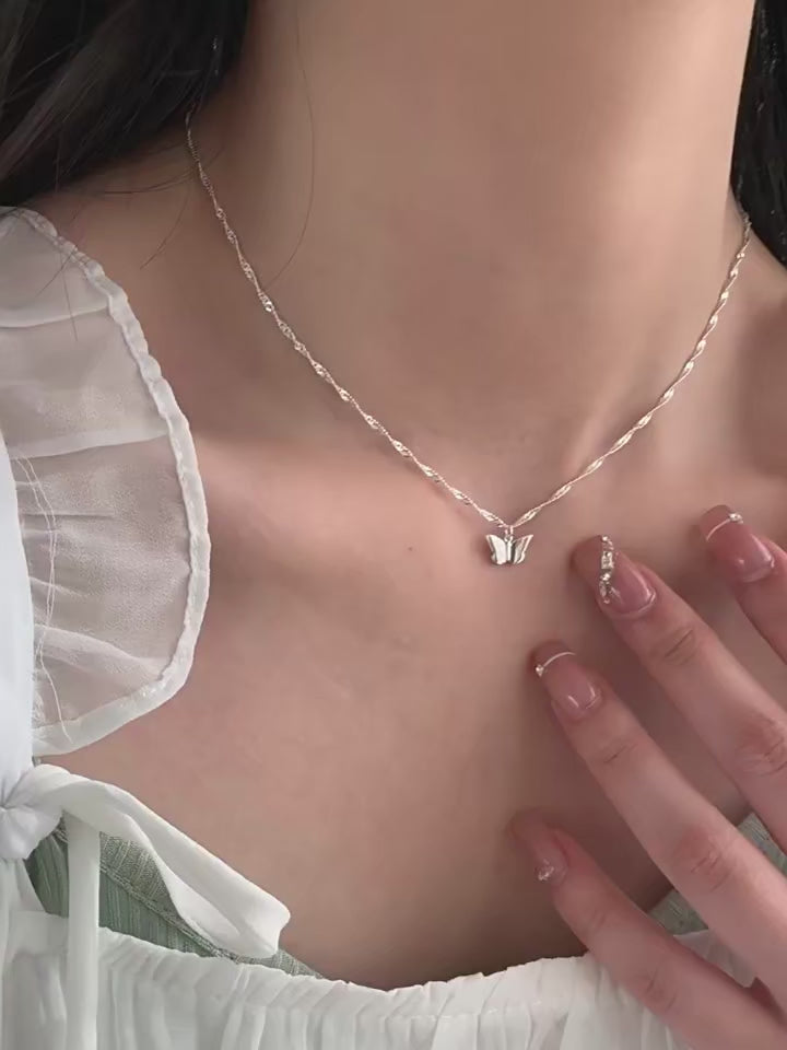 Collar Renuevo | Mariposa en Plata 925