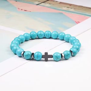 Pulsera Cruz en Cuentas — Tu Fe, Tu Color, Tu Identidad