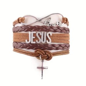 Pulsera trenzada mujer