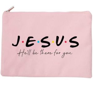 Cosmetiquero Premium “JESUS – He’ll Be There For You”